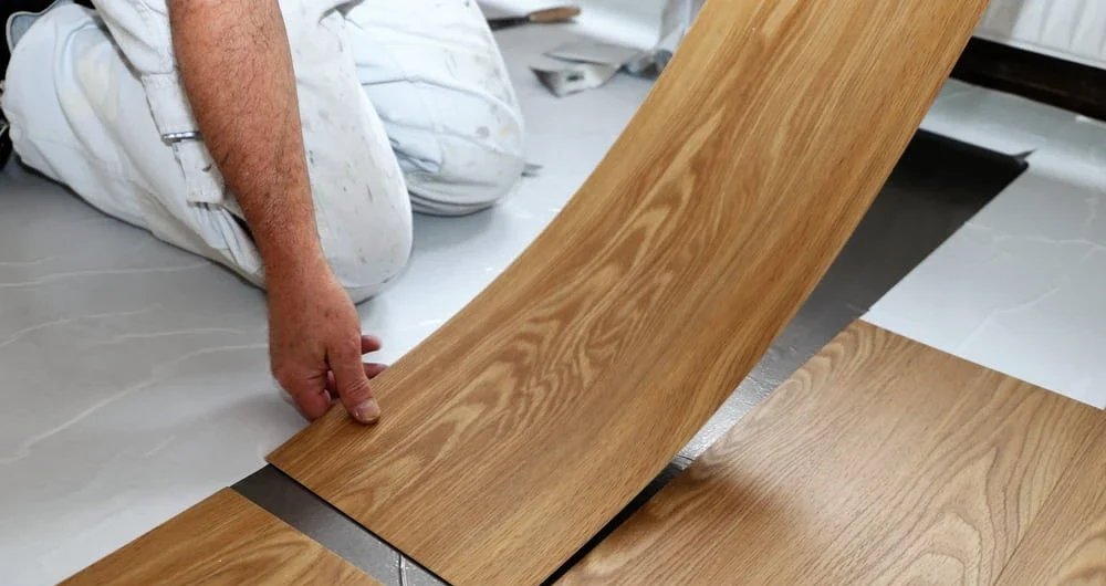 Installation vinyl plank