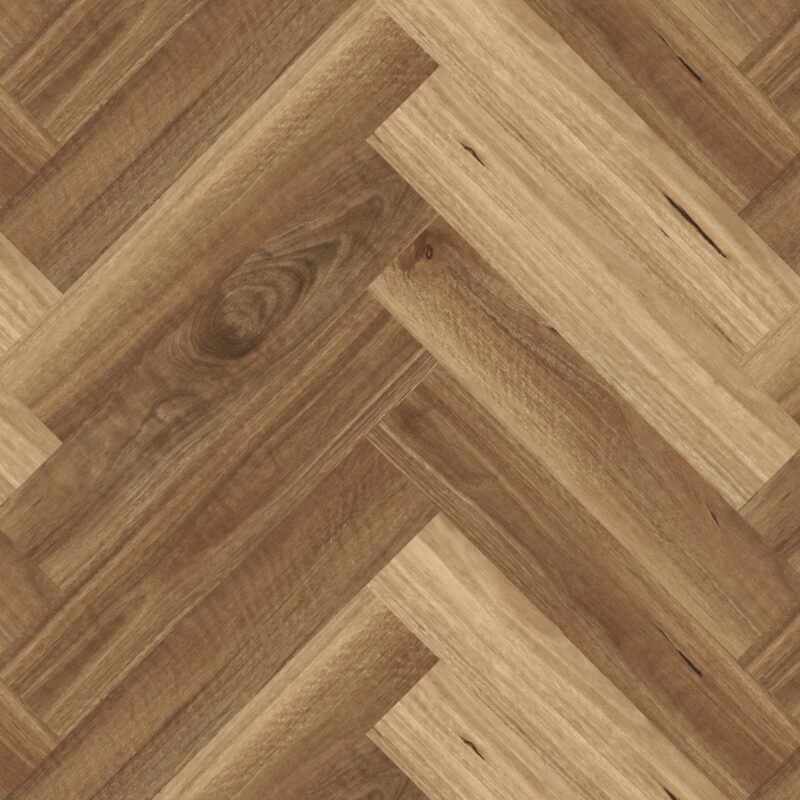 Stone Master Signature Hybrid Herringbone 9mm Light Oak flooring