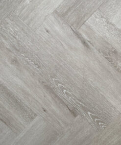 Obsidian Hybrid Herringbone Flooring – 9mm Estate Grey Oak – view 4