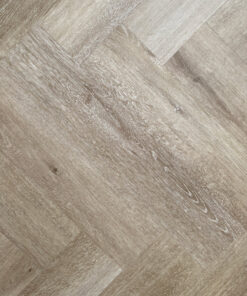 Obsidian Hybrid Herringbone Flooring – 9mm Grey leaf – view 2