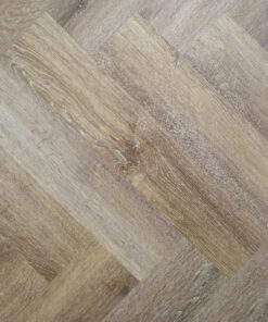 Obsidian Hybrid Herringbone Flooring – 9mm night wind – view 2