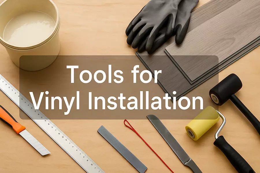 Tools for Vinyl Installation - Dex Flooring