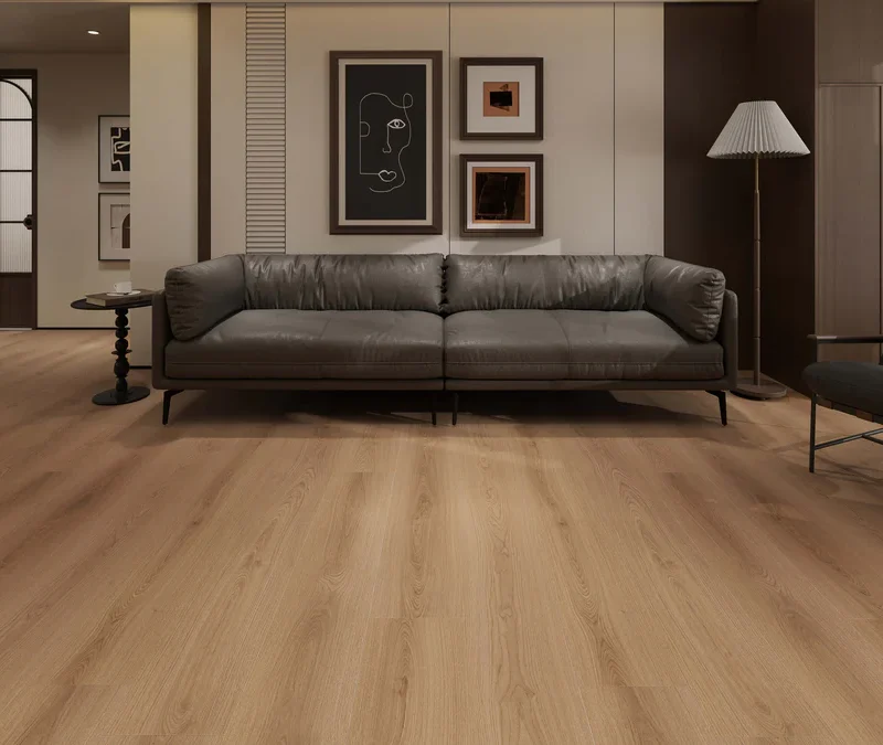Water Shield Laminate Series with IXPE underlay 211 – Alpine Oak flooring – view 2