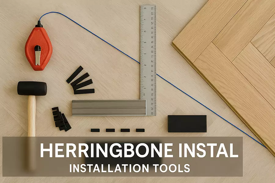 How to Install Herringbone Flooring-Herringbone Installation Tools-Dex Flooring