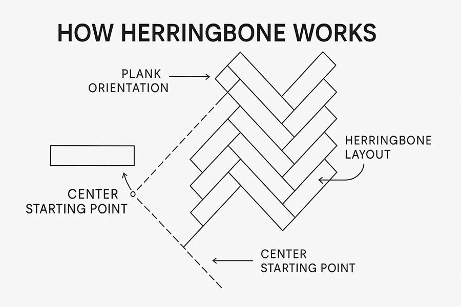What Is Herringbone Flooring-How Herringbone Works-Dex Flooring