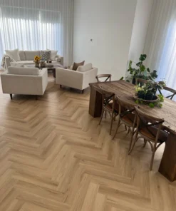 Lux Series Hybrid Herringbone Flooring – view 3