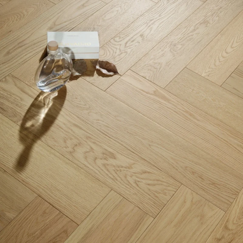 14/3mm 2.144sqm Herringbone Engineered Timber Flooring R03 - Herringbone Engineered 14mm