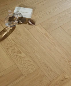 14/3mm 2.144sqm Herringbone Engineered Timber Flooring R03 - Herringbone Engineered 14mm