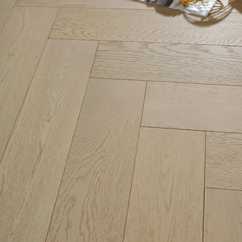14/3mm 2.144sqm Herringbone Engineered Timber Flooring R04 - Herringbone Engineered 14mm
