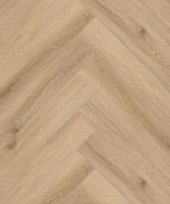 Pale Oak Herringbone