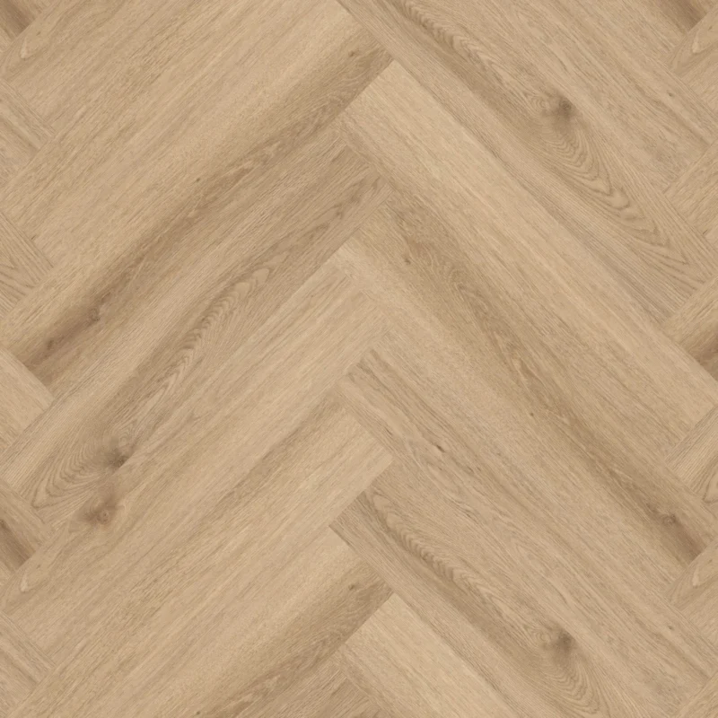 Pale Oak Herringbone