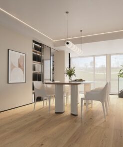 Fika — Lamella Avant 14/2 engineered European Oak in a room setting