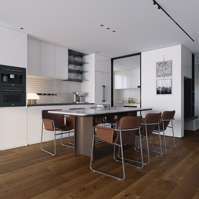 Ricci — Lamella Avant 14/2 engineered European Oak in a room setting