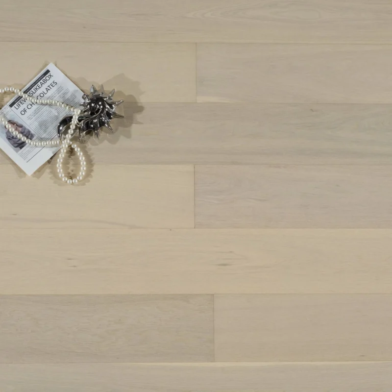 Engineered Timber Flooring - AB Grade 14mm Creme Oak PL01 - AB Grade Engineered 14mm