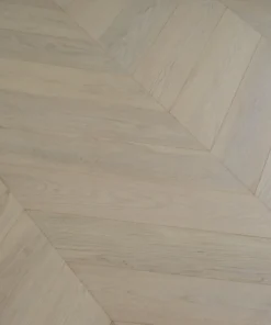 Engineered Timber Flooring - AB Grade 15/4mm CHEVRON - Y01 WINTRY FOREST OAK - Chevron Engineered 15mm