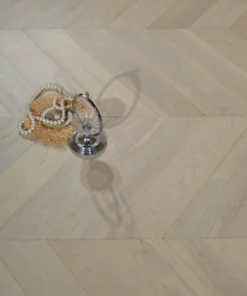 Engineered Timber Flooring - AB Grade 15/4mm CHEVRON - Y01 WINTRY FOREST OAK - Chevron Engineered 15mm