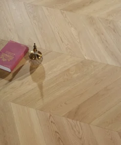 Engineered Timber Flooring - AB Grade 15/4mm CHEVRON - Y02 NATURAL OAK - Chevron Engineered 15mm