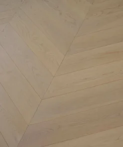 Engineered Timber Flooring - AB Grade 15/4mm CHEVRON - Y03 CREAMY WHITE OAK - Chevron Engineered 15mm