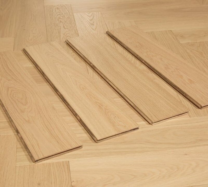 Eterna Engineered Oak AB Grade - Natural Oak planks