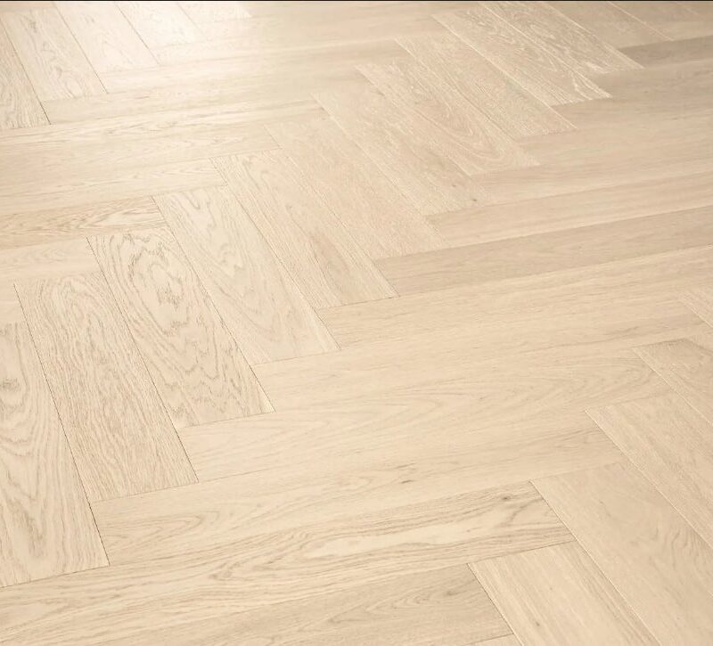 Eterna Engineered Oak AB Grade - Pearl White Oak floor