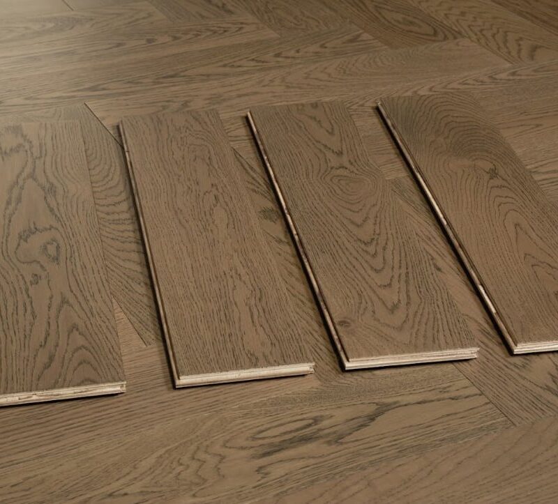 Eterna Engineered Oak AB Grade - Smoked Oak planks